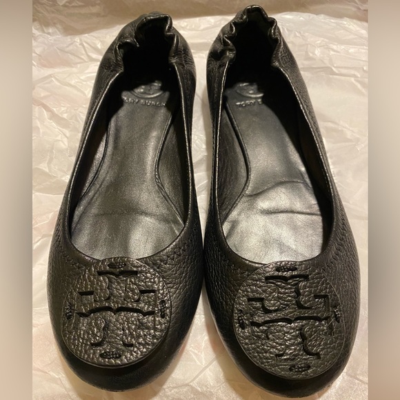 Tory Burch Shoes - Tory Burch black flat shoes